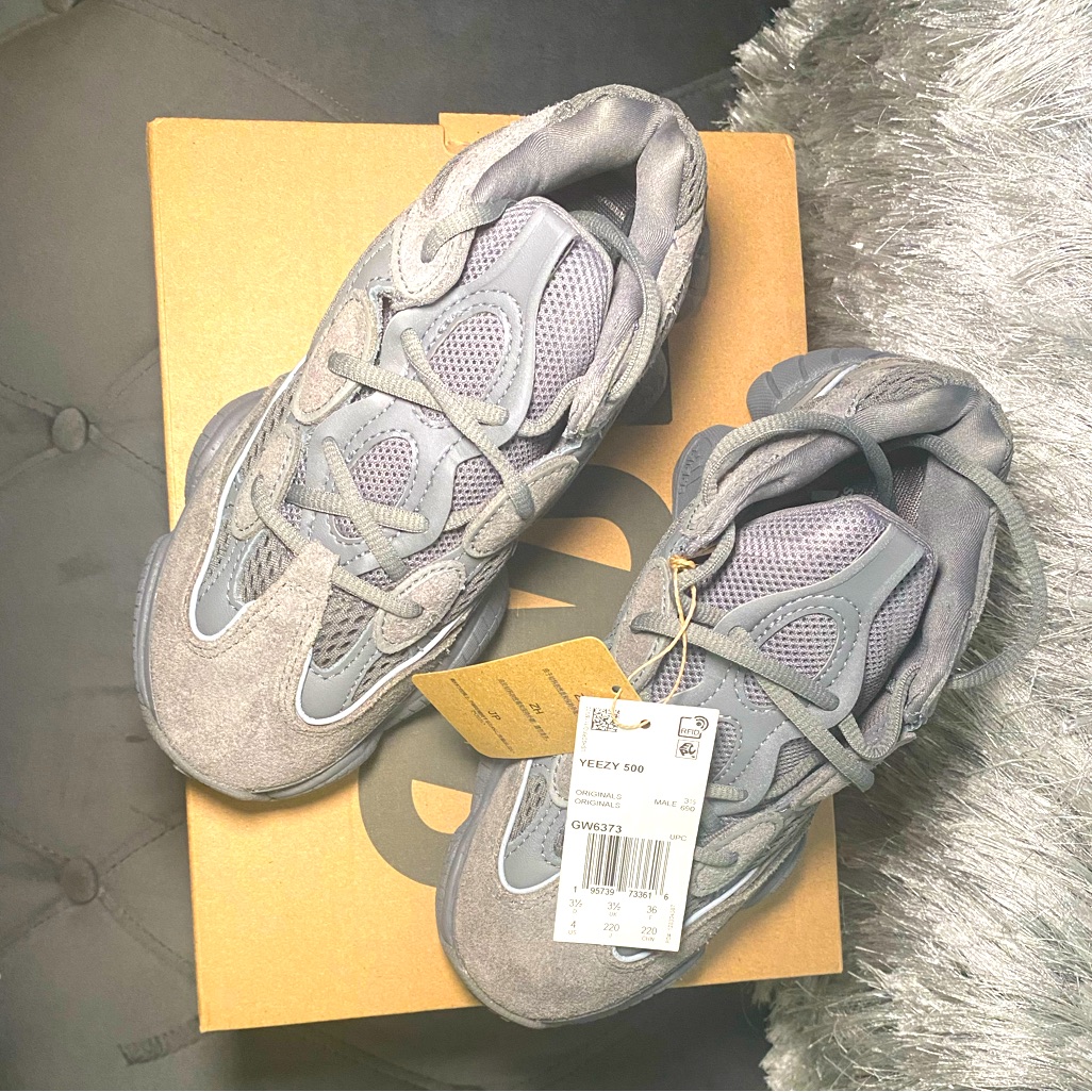 Adidas Yeezy 500 Granite Gw6373 Brand New